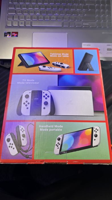 Nintendo Switch OLED Branca - Rigorosamente Nova (Apenas Testada)