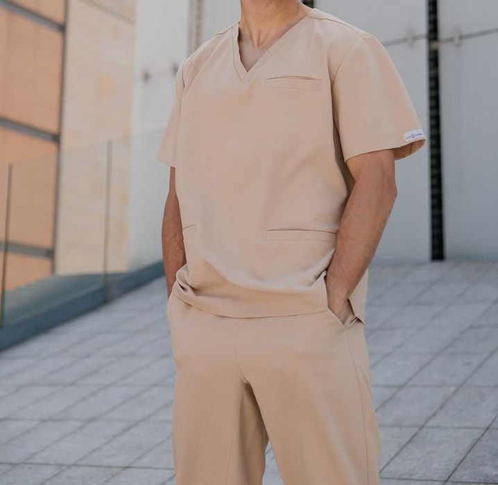 Uniform medyczny męski BLUZA Secret Uniform Karmelove r. S