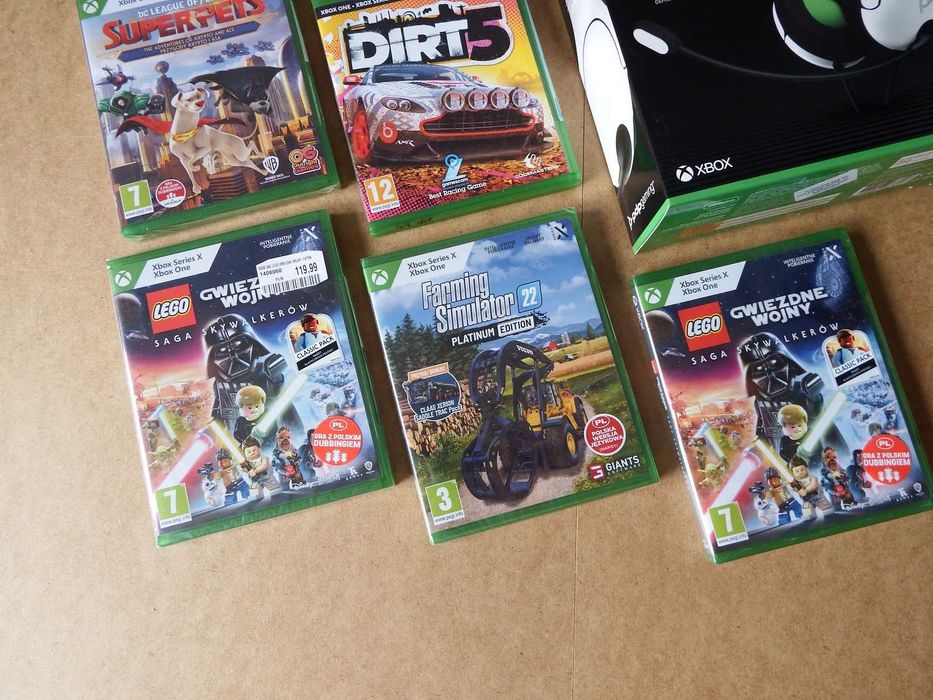GRY XBOX ONE Xbox Series X LEGO Skywalker NOWA sprawdź koniecznie