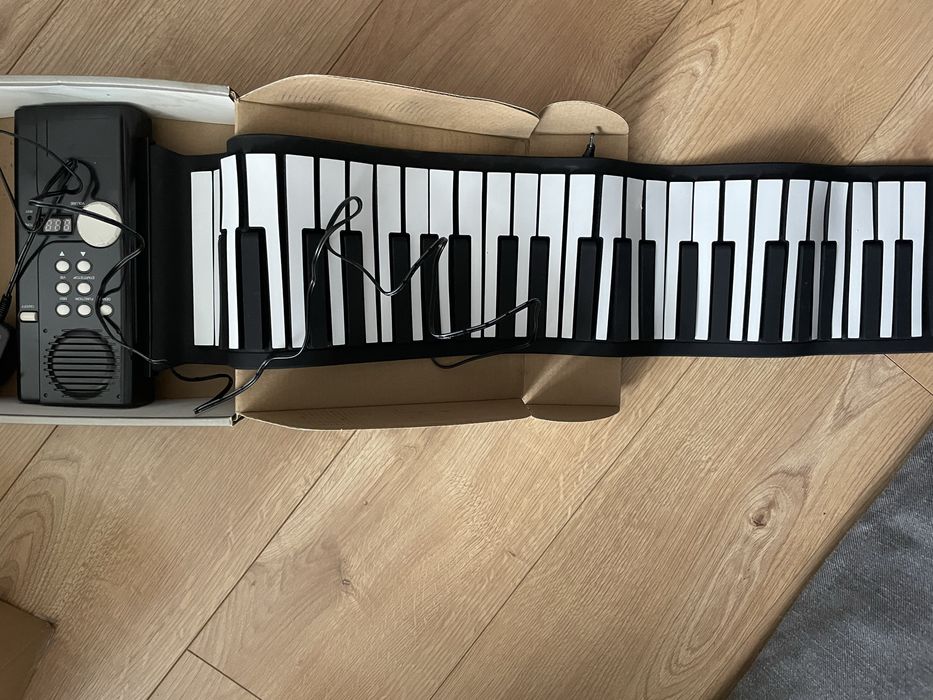 Pianinko rolowane keyboard