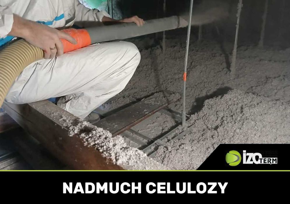 Izolacje pianą pur i nadmuch celulozy