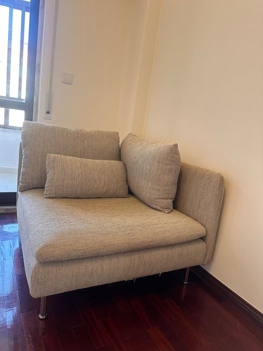 Poltrona Sofá Cinzento