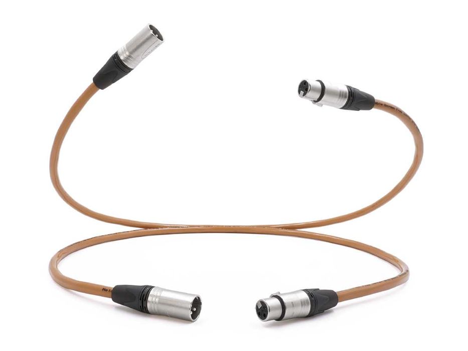 Melodika XLR - XLR Brown Sugar 1m Przewód Interkonekt SKLEP RATY
