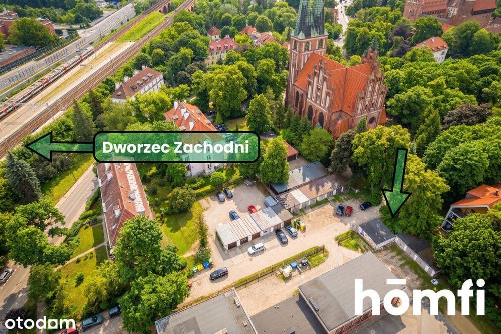 Działka pod garaż w centrum Olsztyna
