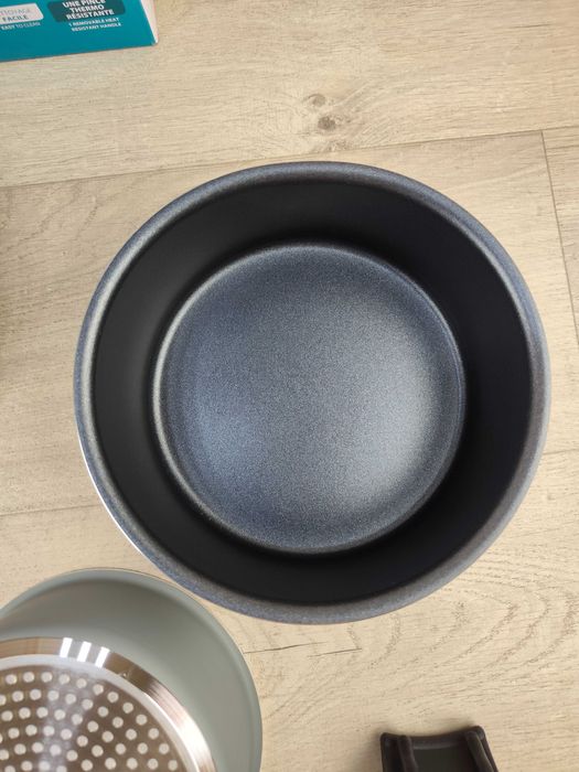 Sitram Zestaw 3 garnków rondli aluminium 16/18/20 cm z uchwytem