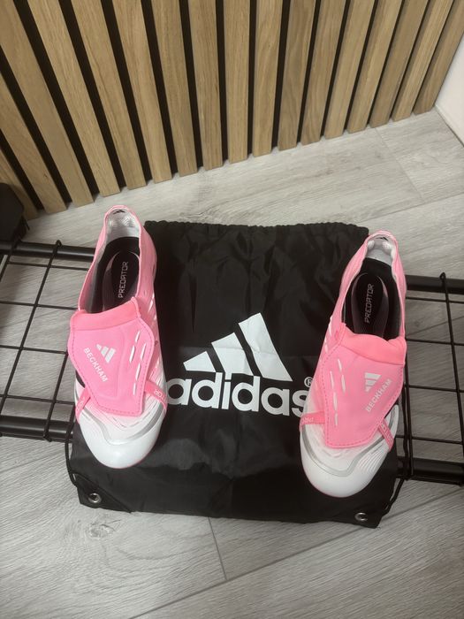 АКЦІЯ! Бутси Adidas Predator Elite Pink (Beckham collection)