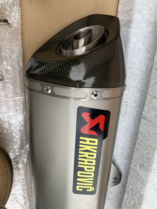 BMW G310 R GS full Akrapovic Racing line tlumik wydech jak nowy