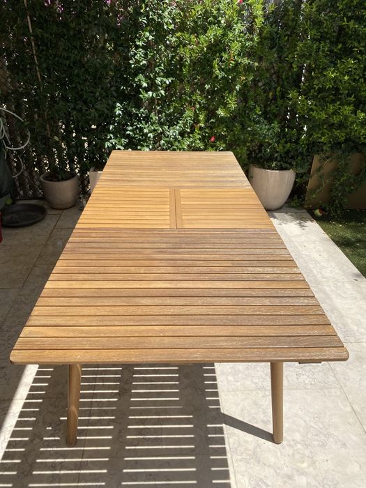Conjunto Mesa e 6 Cadeiras de Jardim