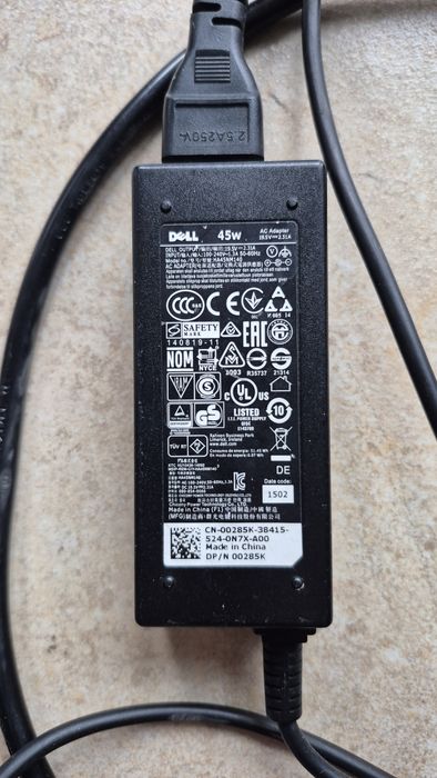 Zasilacz Dell do laptopa