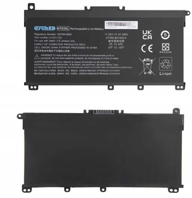 Bateria do HP Pavilion  OYOMBA HT03XL