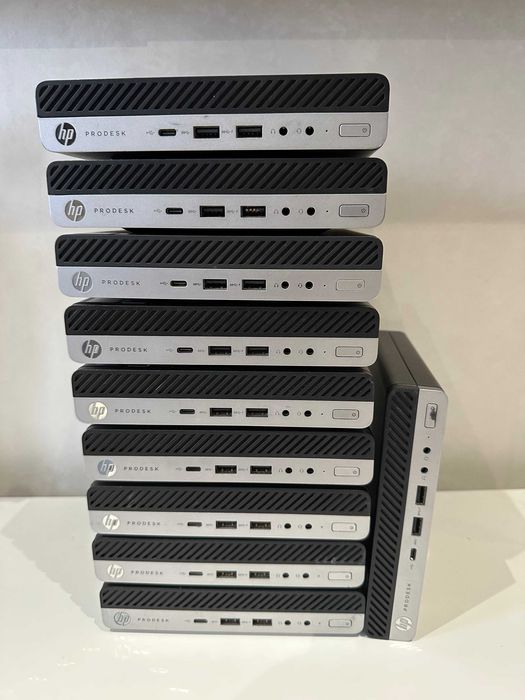 Міні ПК компютер HP ProDesk 600 G3 i3 6100T RAM 8Gb SSD 256GB WI-Fi