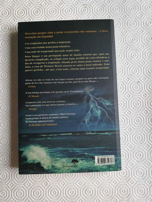 A Última Noite em Tremore Beach - de Mikel Santiago