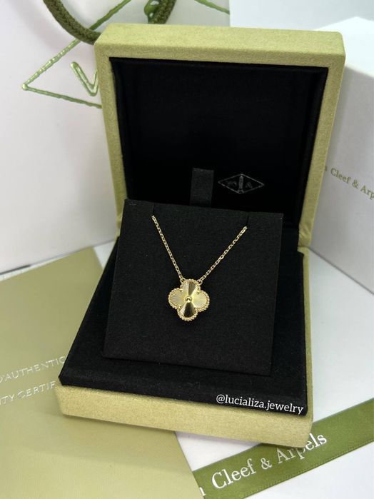 Золотое Колье в стиле Vintage Alhambra