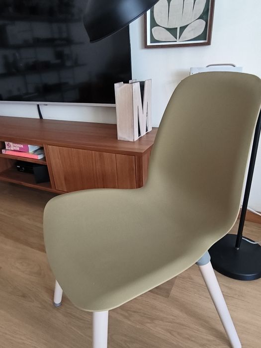 Cadeira verde ikea