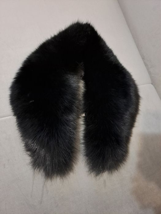 Меховой воротник  песец натуральный мех  опушка хутро натуральне
