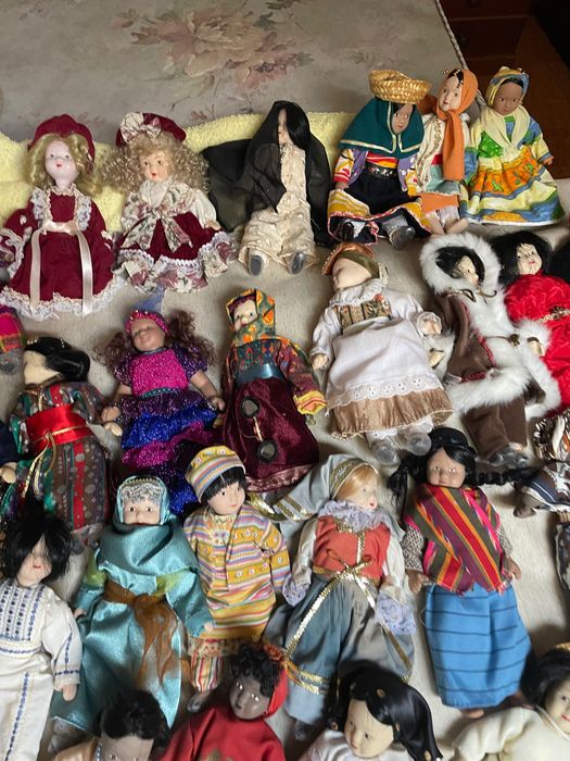 Bonecas porcelana