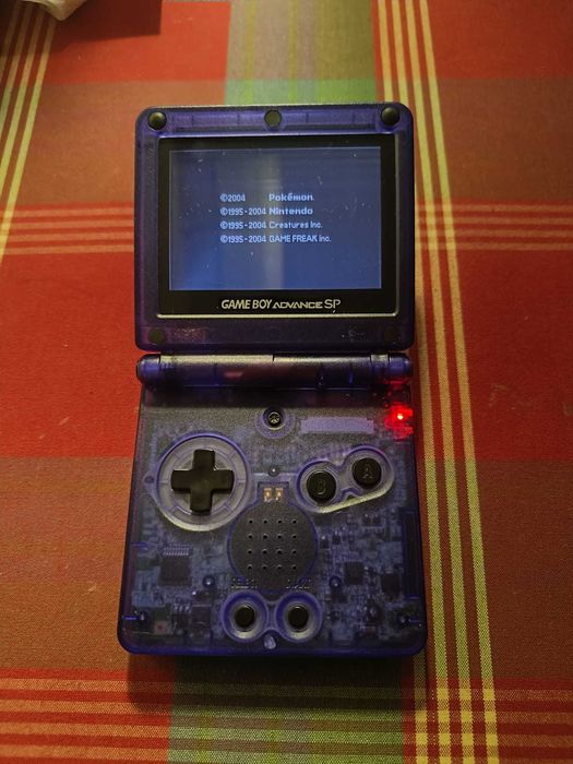Gameboy Advance SP ecrã IPS