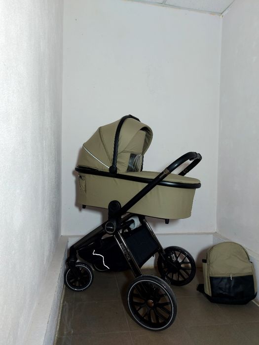 Коляска новинка 2025 року El.camino  Prestige  посилена амортизація