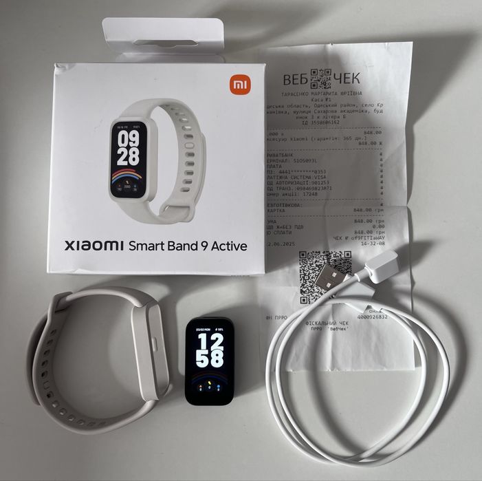 Часы фитнес трекер Xiaomi smart  band 9 active