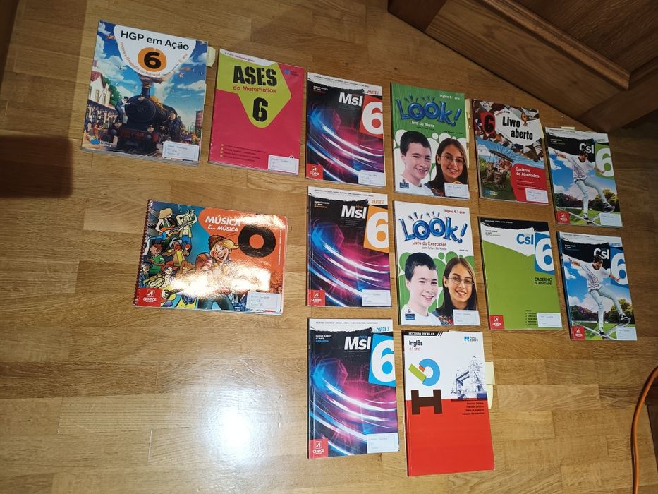 Vendo Livros Escolares 6 Ano