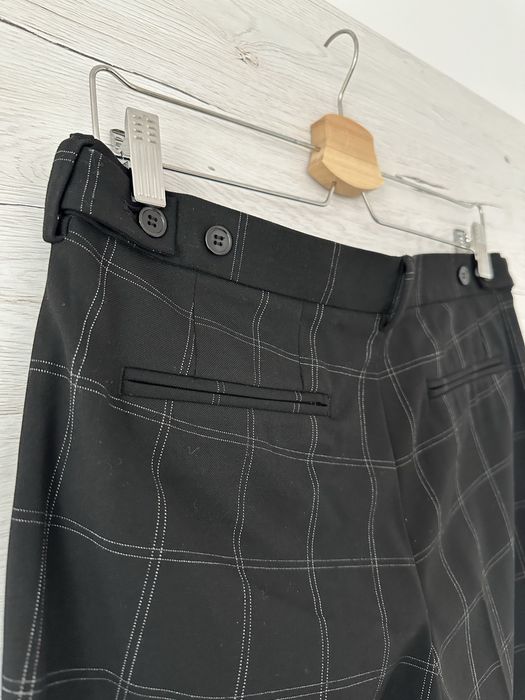 Spodnie męskie młodzieżowe H&M r. 30/ S kratka eleganckie