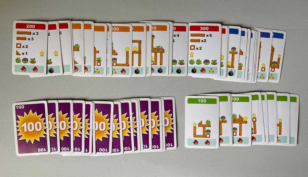 54 Cartas Angry Birds