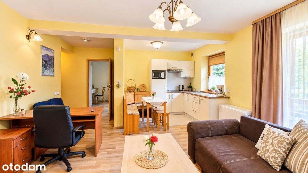 Kościelisko - apartament 49 m², 2 pokoje, garaż, balkon