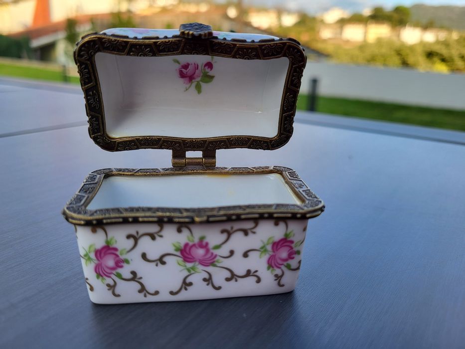 Caixas miniatura porcelana coleccionador