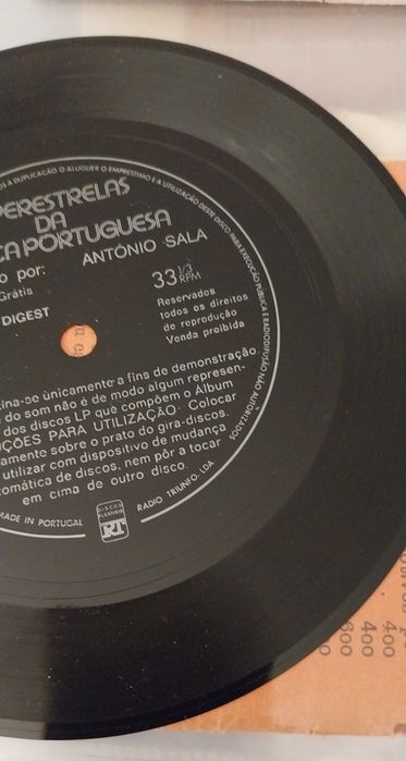 Disco : "Superestrelas da Música Portuguesa",