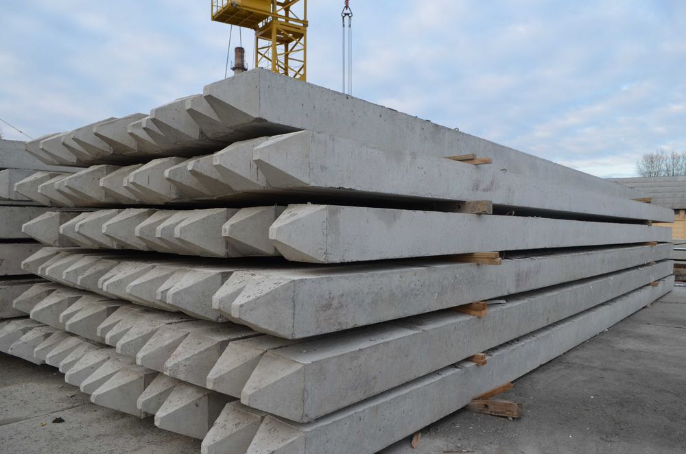 ПАЛІ залізобетонні довжиною від 5м до15м.Найнижчі ціни!