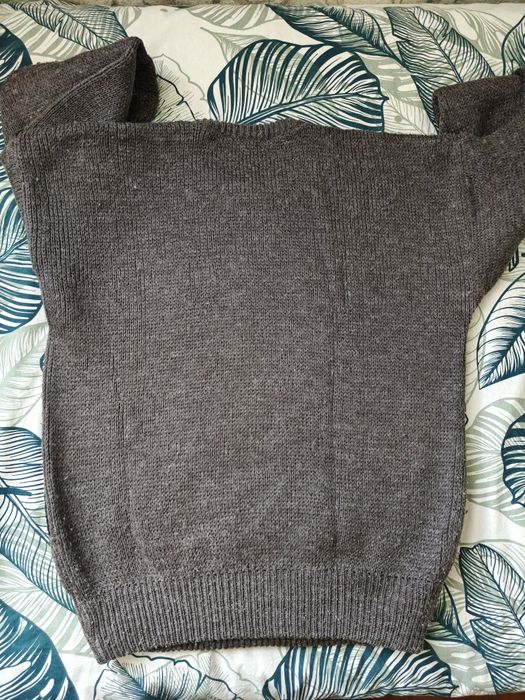 Klasyczny Sweter Męski Wzorzysty