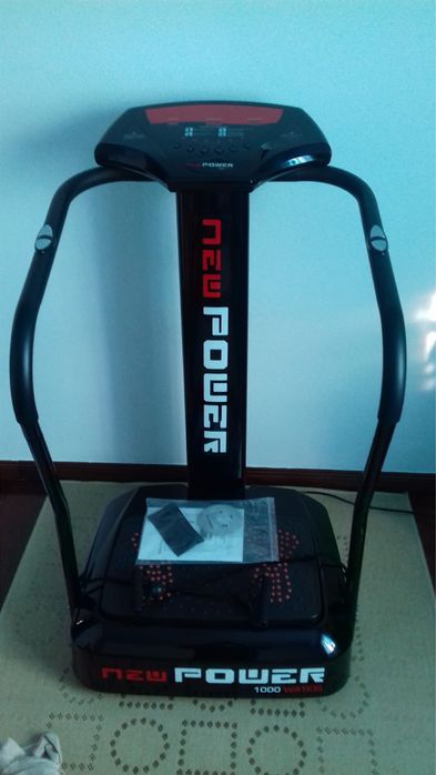 Placa Vibratória New Power 1000W – Ginástica