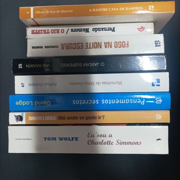 Vários romances a 5 euros