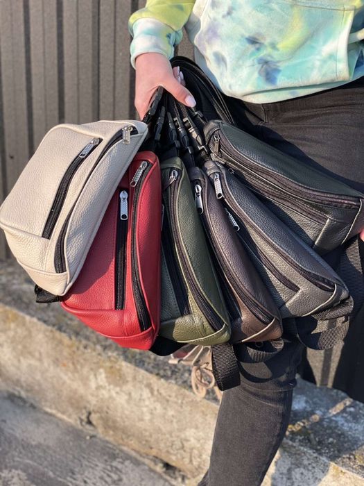 Бананки из натуральной кожи оптом