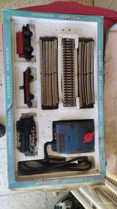 Comboio antigo marklin 2963 e acessórios
