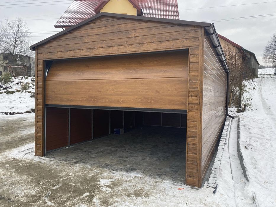 Garaż blaszany na wymiar! Garaż 9x7 10x7 10x8. Konstrukcja ocynkowana!