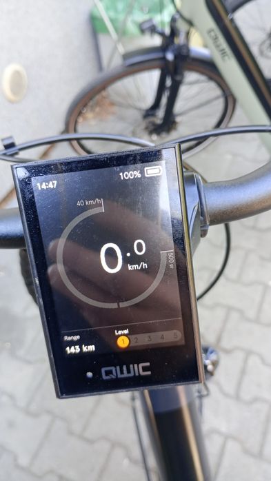 Rower elektryczny Qwic premium