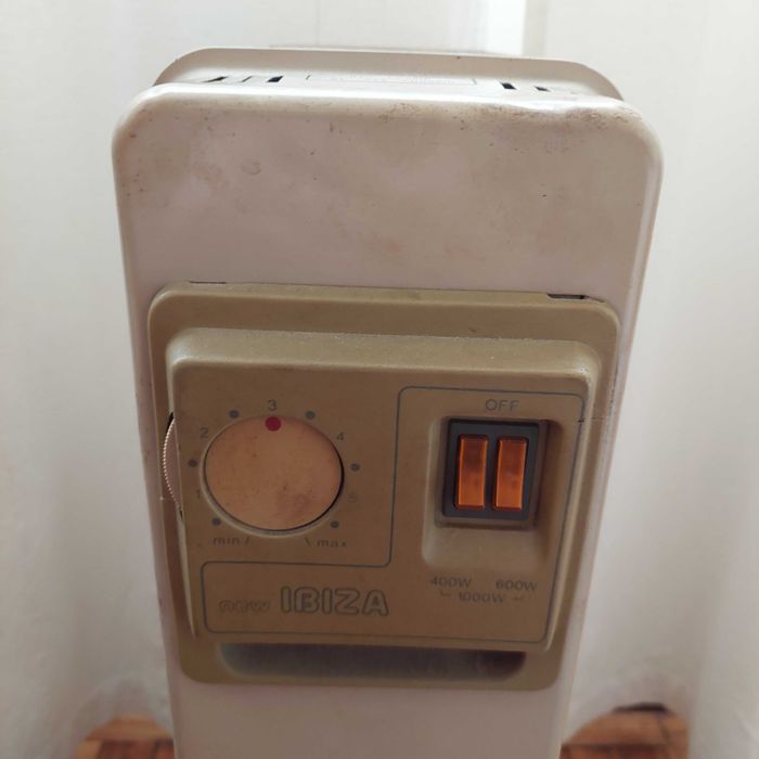 Aquecedor elétrico modelo NEW IBIZA com 6 barras difusoras