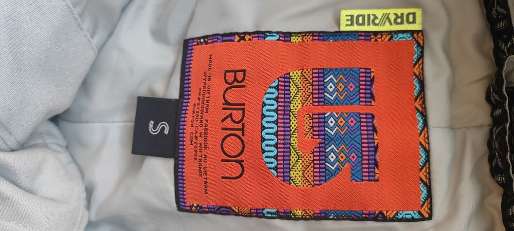 Spodnie narciarskie- snowboardowe rozS Burton