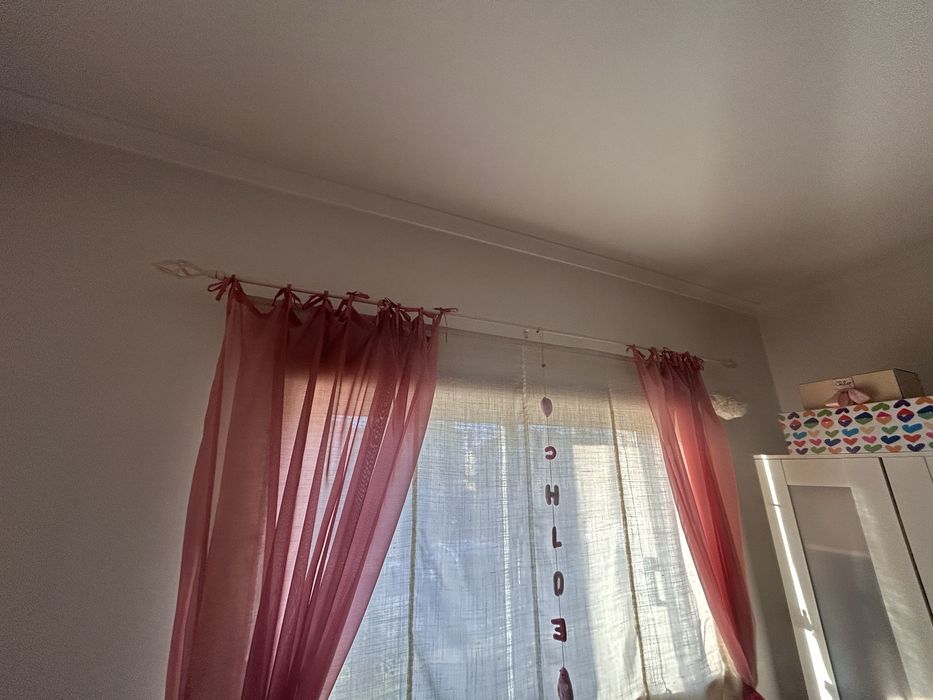 Cortinas Rosa da Loja Gato Preto
