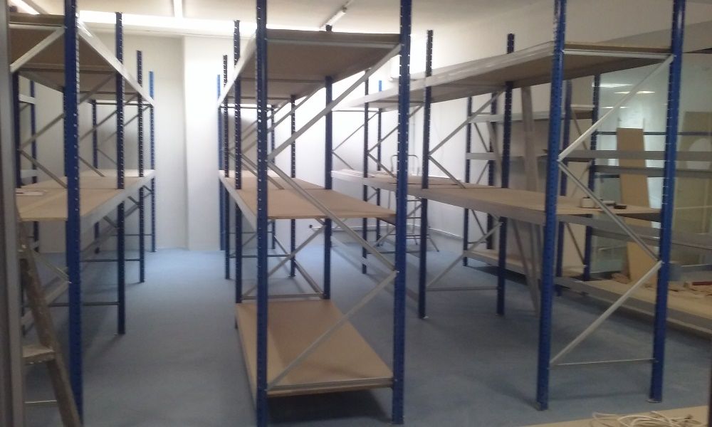 Racks, Estantes metálicas
