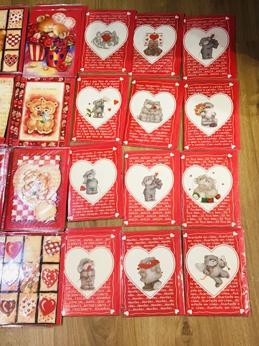 Postais ilustrados com envelope