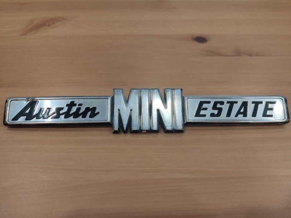 Emblema Austin mini clubman estate