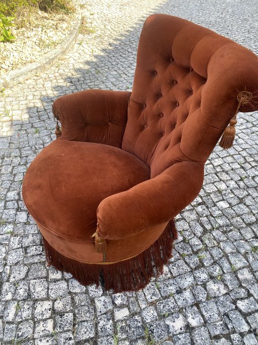 Poltrona de Veludo