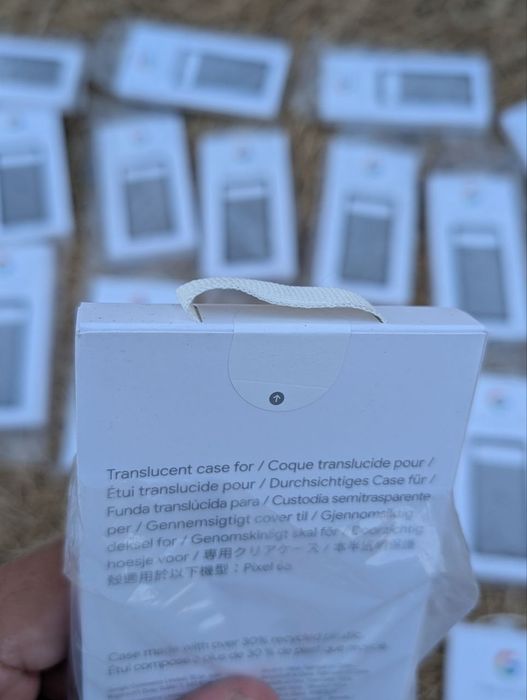 Оригінальний чохол Google Pixel 6a Charcoal (Новий) GA03521