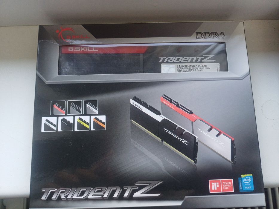 G.Skill Trident Z DDR4 16GB (2×8GB) 3200MHz CL16