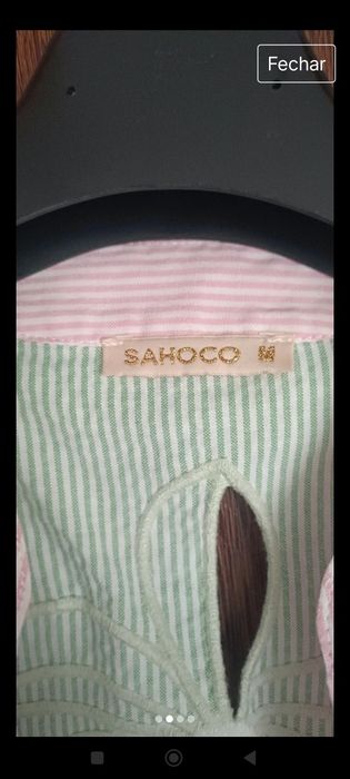 Vestido sahoco novo