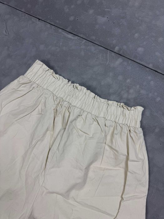 Moraj beżowe krótkie spodenki damskie szorty (M) 90s 80s y2k letnie