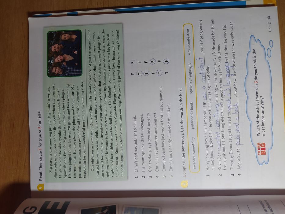 Big English 6 - pubil's book, activity book. Pearson- podręcznik i ćwi