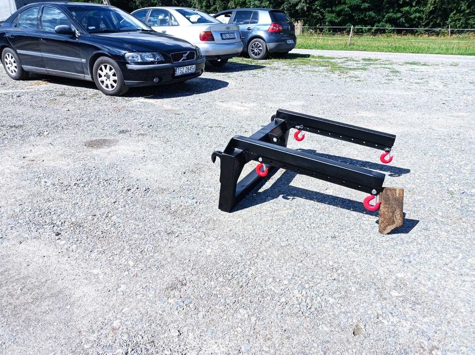 Transporter  do big bagów podnośnik ładowacz przenośnik czerpak chwytak zawiesie uchwyt do worków